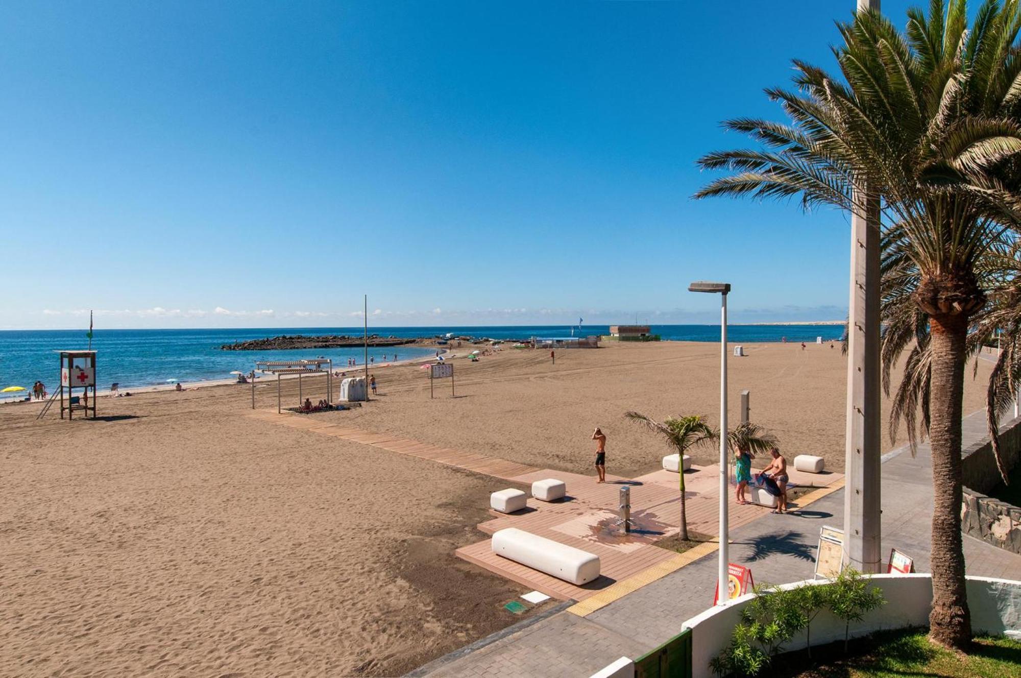 Beachfront Apartment Las Burras Mra 02 San Agustín Екстериор снимка