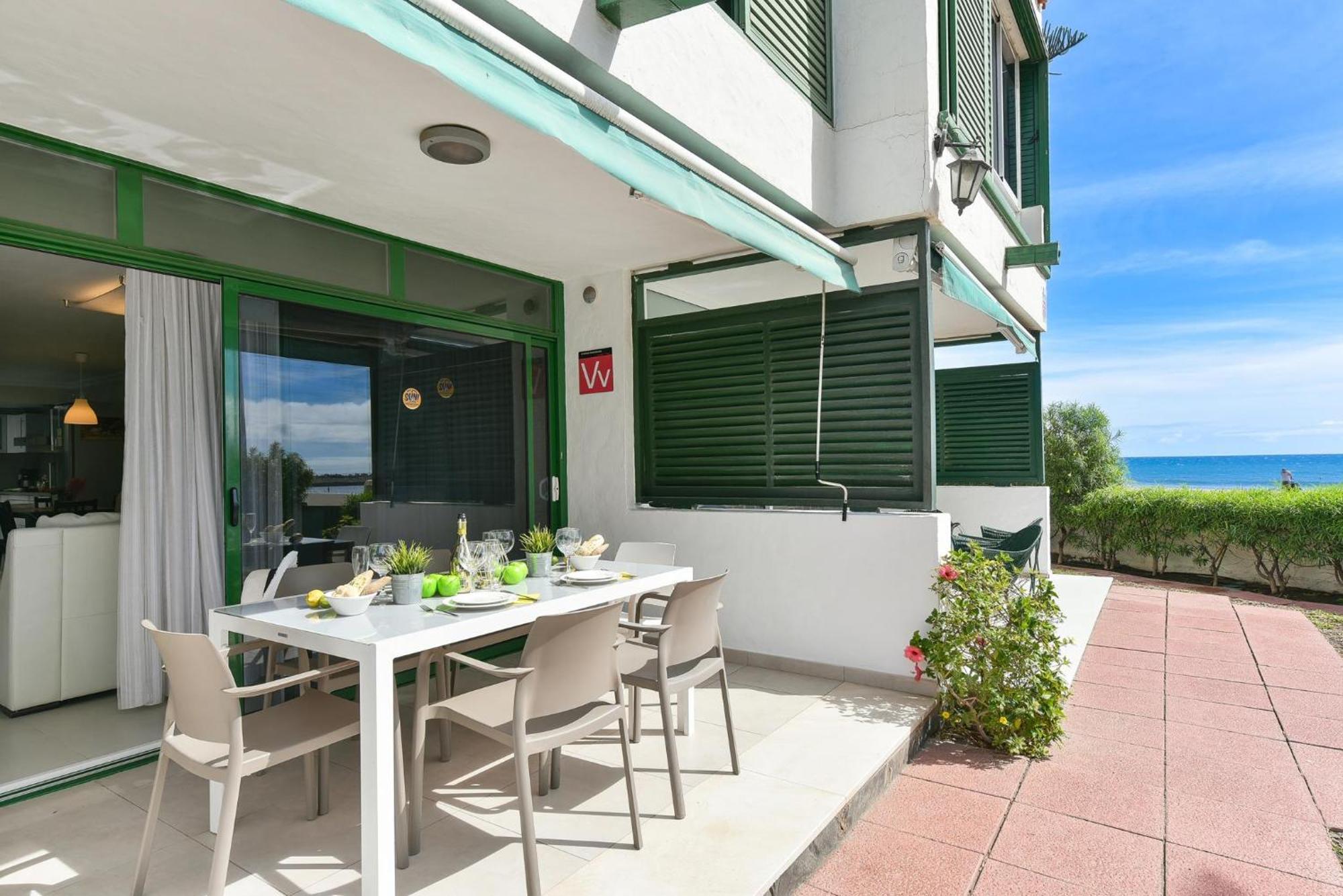 Beachfront Apartment Las Burras Mra 02 San Agustín Екстериор снимка