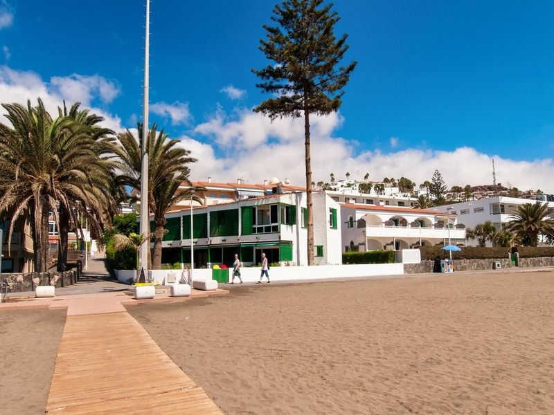 Beachfront Apartment Las Burras Mra 02 San Agustín Екстериор снимка